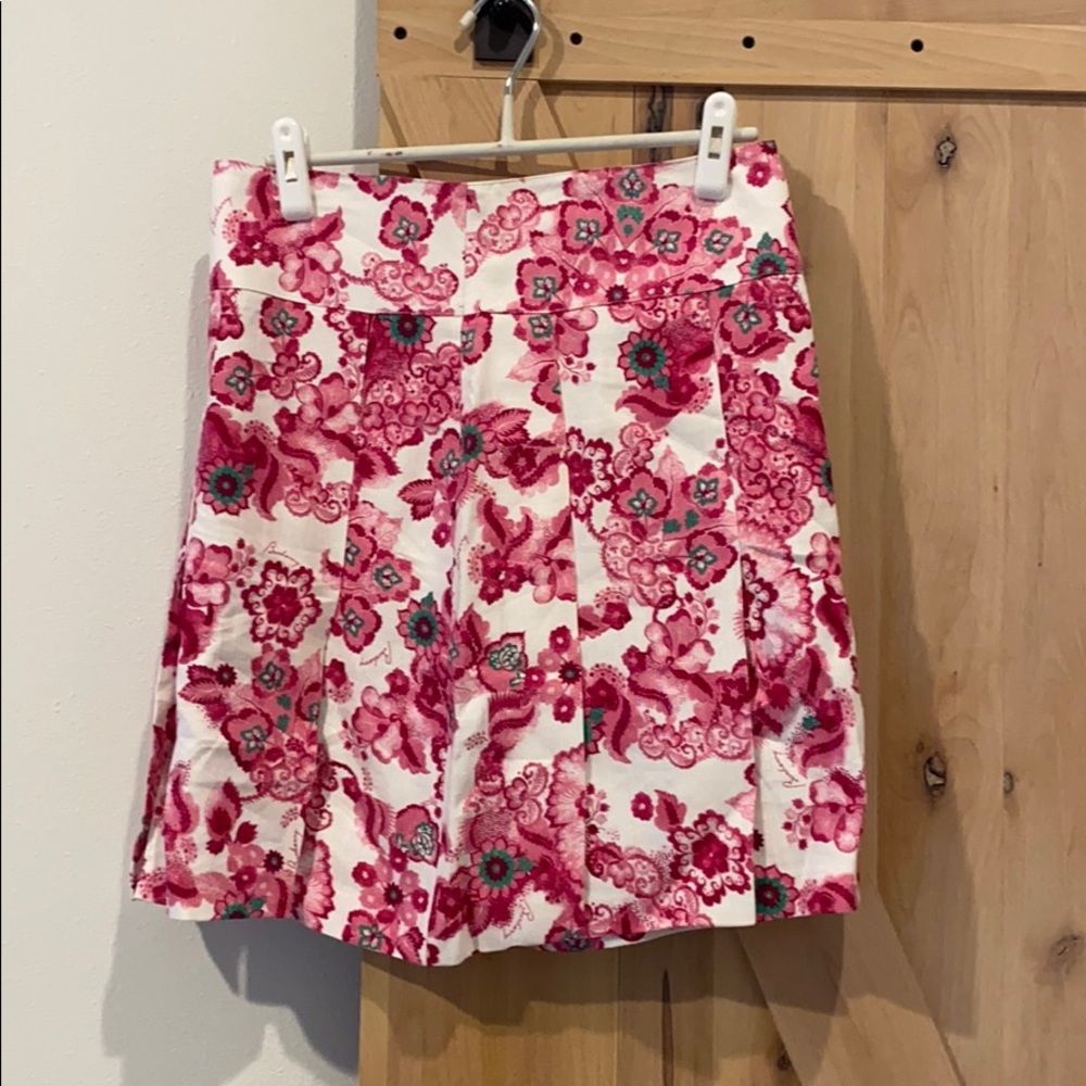 Burberry pleated skirt